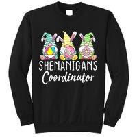 Shenanigans Coordinator Easter Bunny Gnomes Rabbit Eggs Hunt Sweatshirt
