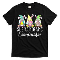 Shenanigans Coordinator Easter Bunny Gnomes Rabbit Eggs Hunt T-Shirt