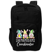 Shenanigans Coordinator Easter Bunny Gnomes Rabbit Eggs Hunt Impact Tech Backpack