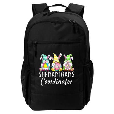 Shenanigans Coordinator Easter Bunny Gnomes Rabbit Eggs Hunt Backpack