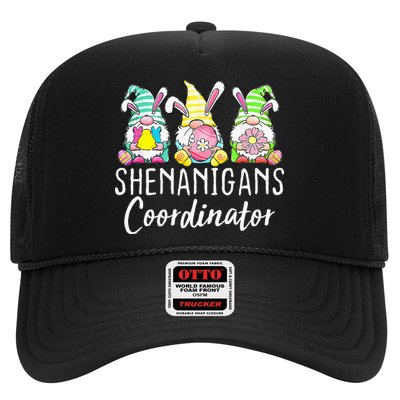 Shenanigans Coordinator Easter Bunny Gnomes Rabbit Eggs Hunt Trucker Hat