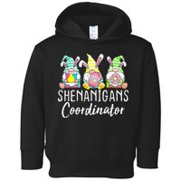 Shenanigans Coordinator Easter Bunny Gnomes Rabbit Eggs Hunt Toddler Hoodie