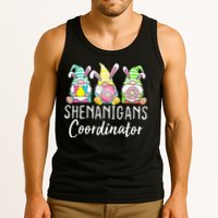 Shenanigans Coordinator Easter Bunny Gnomes Rabbit Eggs Hunt Tank Top