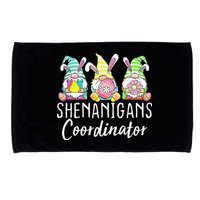 Shenanigans Coordinator Easter Bunny Gnomes Rabbit Eggs Hunt Microfiber Hand Towel