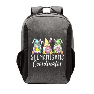 Shenanigans Coordinator Easter Bunny Gnomes Rabbit Eggs Hunt Vector Backpack