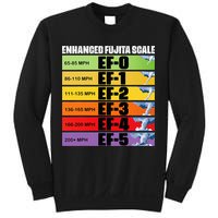 Storm Chasing Enhanced Fujita Scale Tornado Meteorologist Sweatshirt