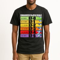 Storm Chasing Enhanced Fujita Scale Tornado Meteorologist Tall T-Shirt