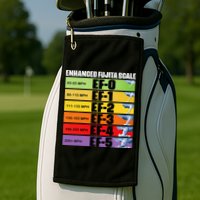 Storm Chasing Enhanced Fujita Scale Tornado Meteorologist Golf Towel