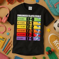Storm Chasing Enhanced Fujita Scale Tornado Meteorologist Kids T-Shirt