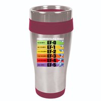 Storm Chasing Enhanced Fujita Scale Tornado Meteorologist 16oz Travel Tumbler