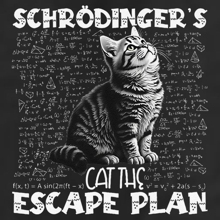 SchröDingerS Cat Escape Plan Phyzique Design Funny Cat Golf Towel