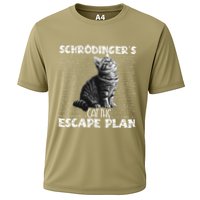 SchröDingerS Cat Escape Plan Phyzique Design Funny Cat Performance Shirt