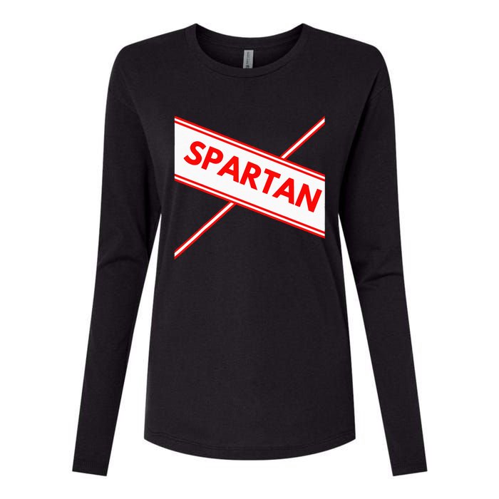 Spartan Cheerleader Easy Halloween Costume Design Womens Cotton Relaxed Long Sleeve T-Shirt