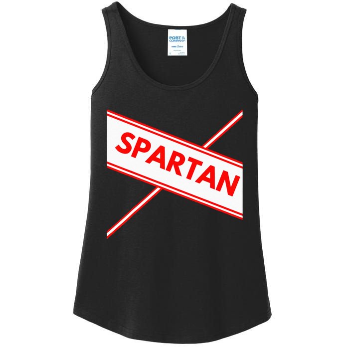 Spartan Cheerleader Easy Halloween Costume Design Ladies Essential Tank