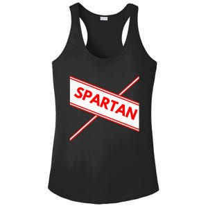 Spartan Cheerleader Easy Halloween Costume Design Ladies PosiCharge Competitor Racerback Tank