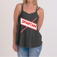 Spartan Cheerleader Easy Halloween Costume Design Women's Strappy Tank