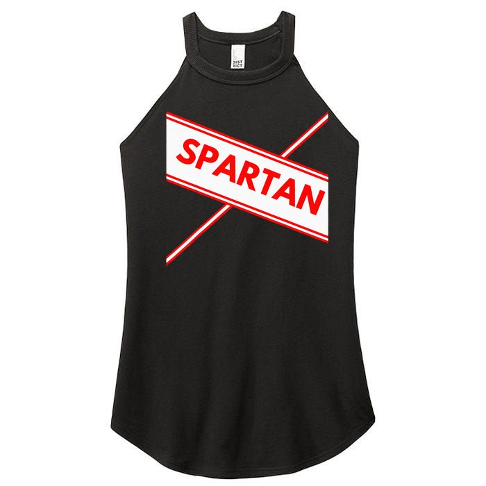 Spartan Cheerleader Easy Halloween Costume Design Women's Perfect Tri Rocker Tank