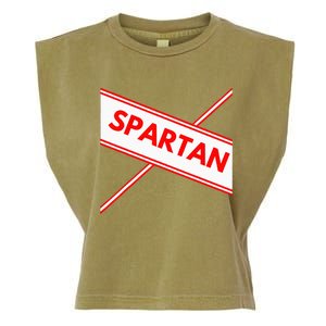 Spartan Cheerleader Easy Halloween Costume Design Garment-Dyed Women's Muscle Tee