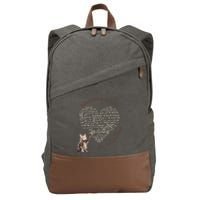 SchröDingerS Cat Escape Plan Science Cotton Canvas Backpack