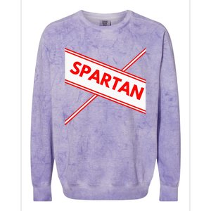 Spartan Cheerleader Easy Halloween Costume Design Colorblast Crewneck Sweatshirt