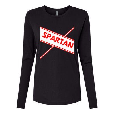 Spartan Cheerleader Easy Halloween Costume Design Womens Cotton Relaxed Long Sleeve T-Shirt