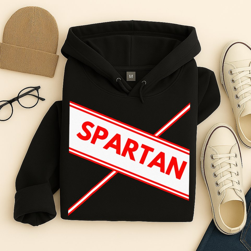 Spartan Cheerleader Easy Halloween Costume Design Hoodie