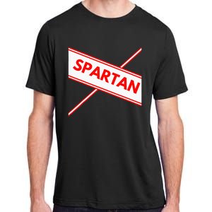 Spartan Cheerleader Easy Halloween Costume Design Adult ChromaSoft Performance T-Shirt