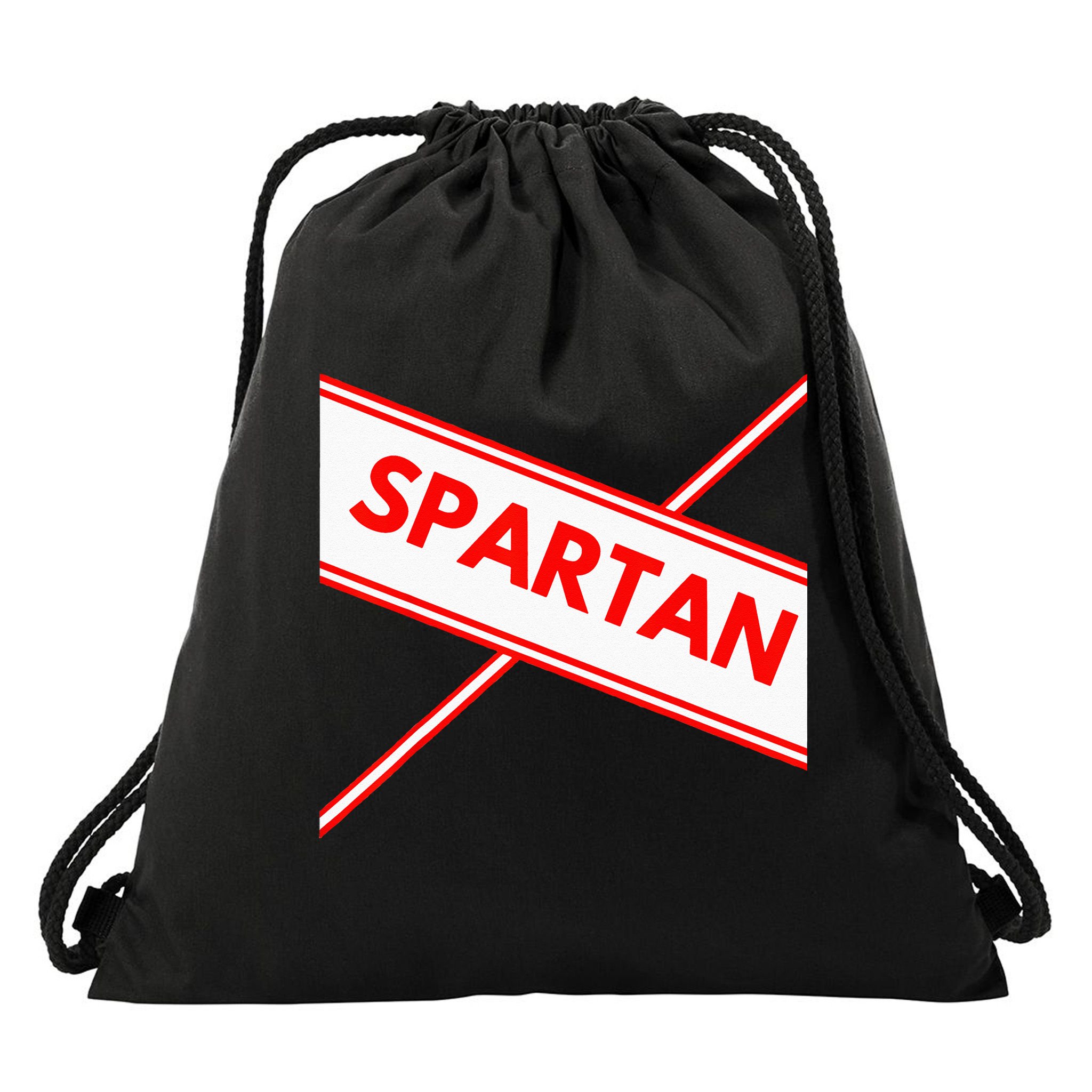 Spartan Cheerleader Easy Halloween Costume Design Drawstring Bag