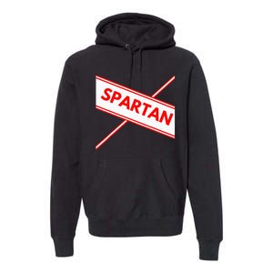 Spartan Cheerleader Easy Halloween Costume Design Premium Hoodie