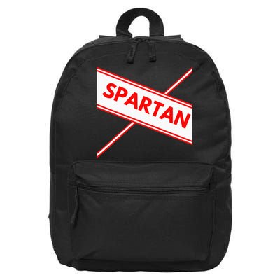 Spartan Cheerleader Easy Halloween Costume Design 16 in Basic Backpack