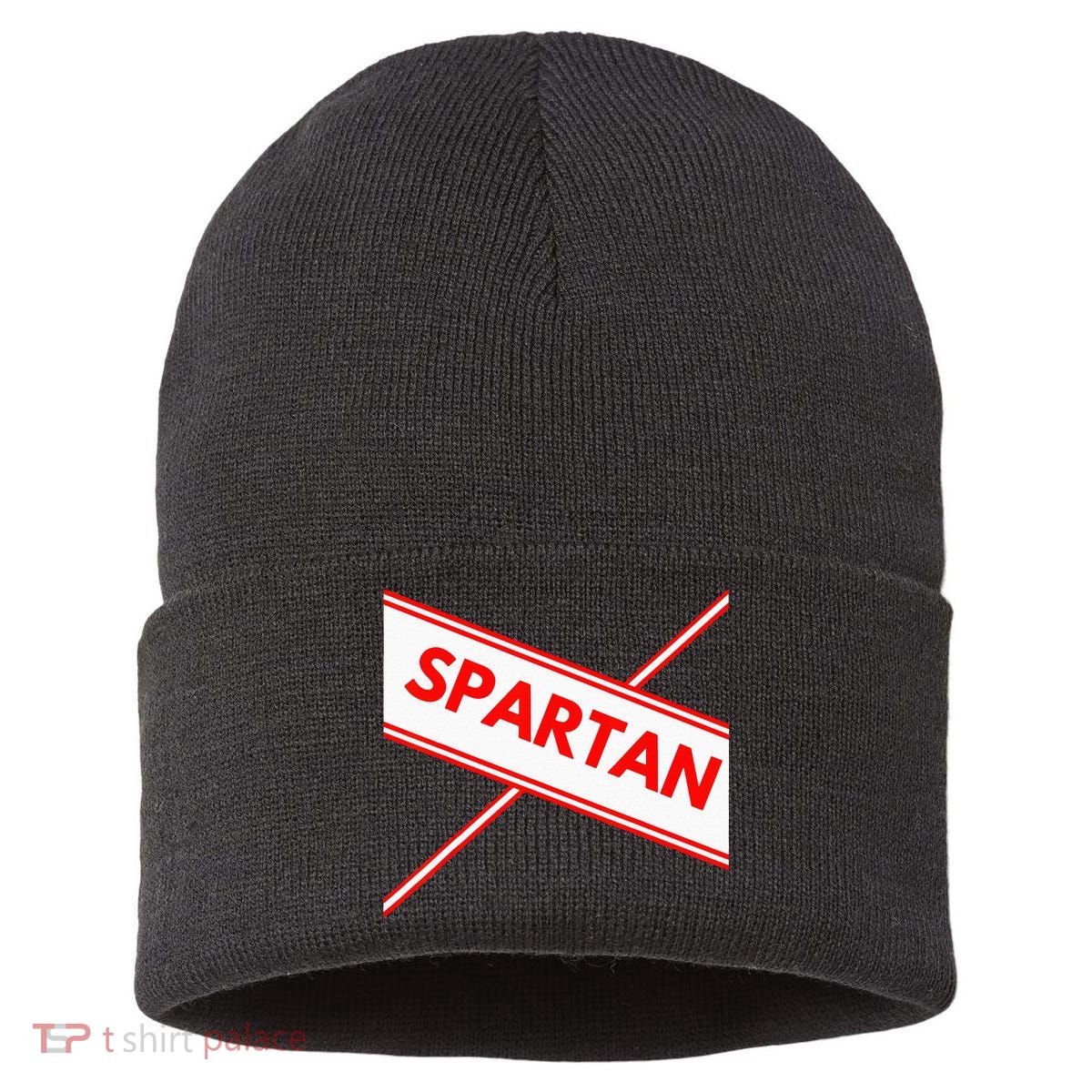 Spartan Cheerleader Easy Halloween Costume Design Sustainable Knit Beanie