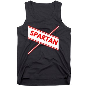 Spartan Cheerleader Easy Halloween Costume Design Tank Top