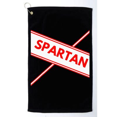 Spartan Cheerleader Easy Halloween Costume Design Golf Towel