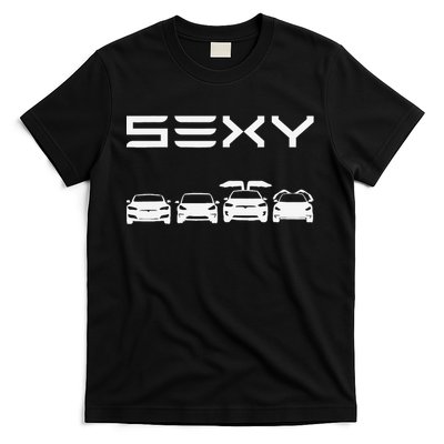 Sexy Cars Electric Cars Zero Emissions Haha Gas T-Shirt