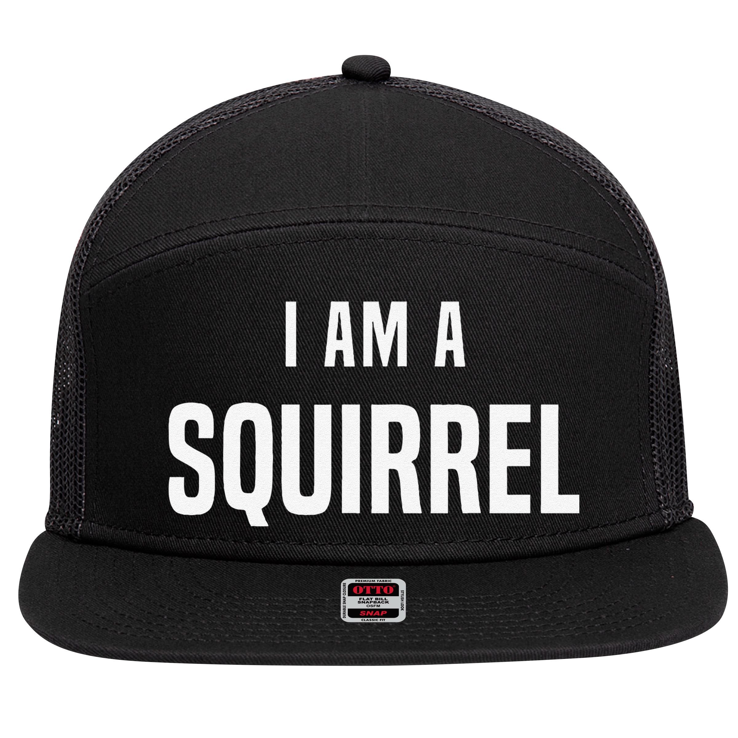 Squirrel Costume Easy Simple Halloween Costumes 7 Panel Mesh Trucker Snapback Hat