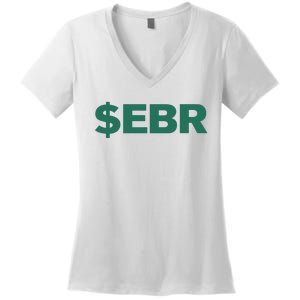 Spittin Chiclets $Ebr Women's V-Neck T-Shirt