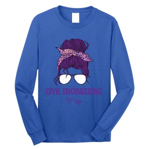 S Civil Engineering Life Civil Engineering Major Gift Long Sleeve Shirt