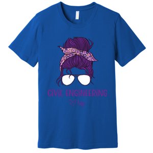 S Civil Engineering Life Civil Engineering Major Gift Premium T-Shirt