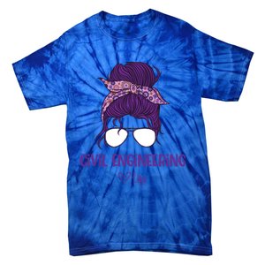 S Civil Engineering Life Civil Engineering Major Gift Tie-Dye T-Shirt