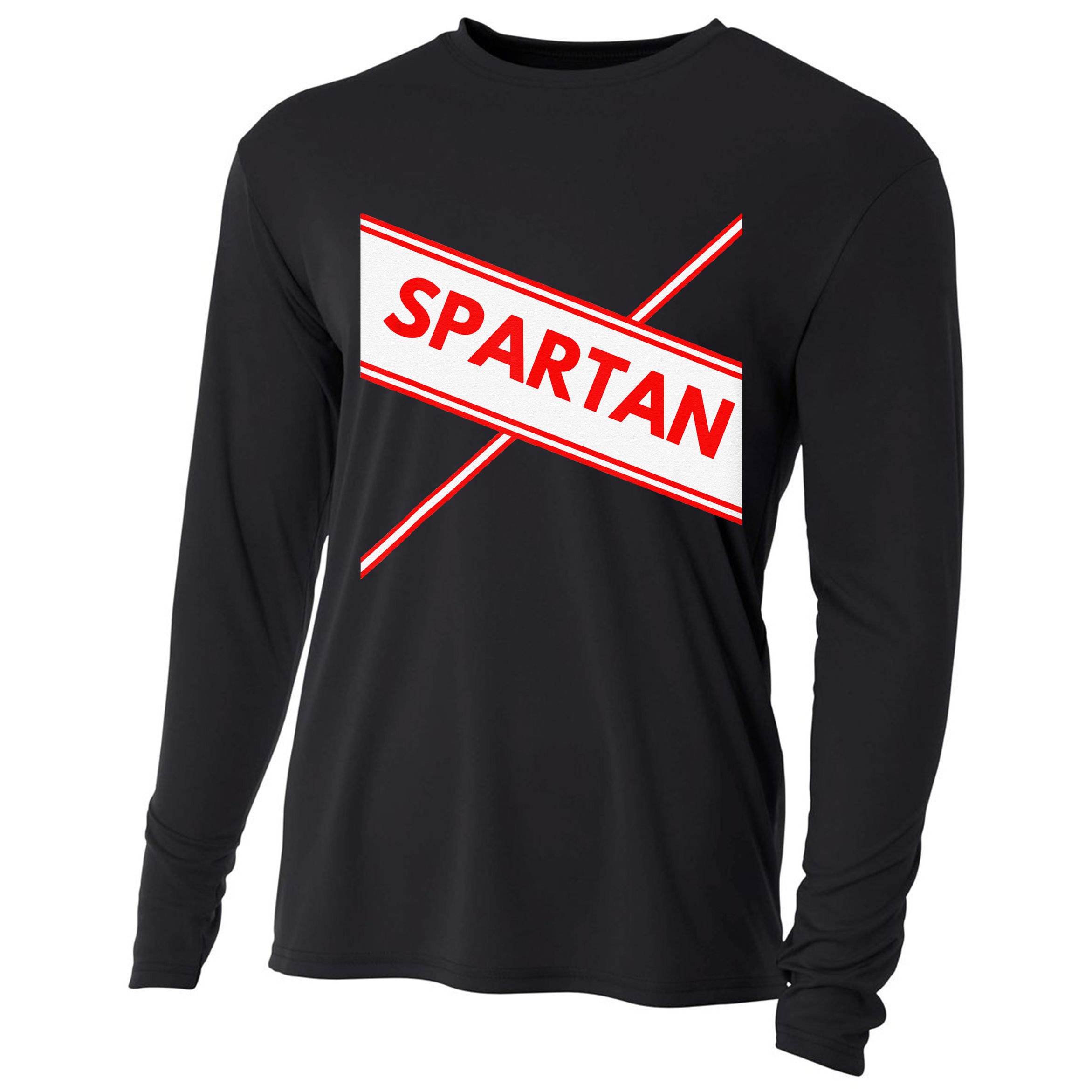 Spartan Cheerleader Easy Halloween Costume Design Cooling Performance Long Sleeve Crew
