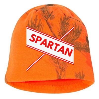 Spartan Cheerleader Easy Halloween Costume Design Kati - Camo Knit Beanie