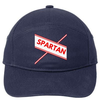 Spartan Cheerleader Easy Halloween Costume Design 7-Panel Snapback Hat