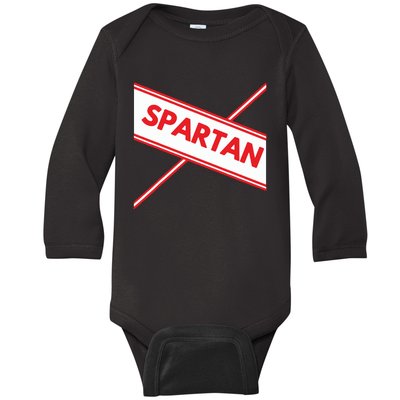 Spartan Cheerleader Easy Halloween Costume Baby Long Sleeve Bodysuit