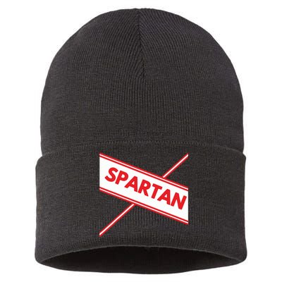 Spartan Cheerleader Easy Halloween Costume Sustainable Knit Beanie