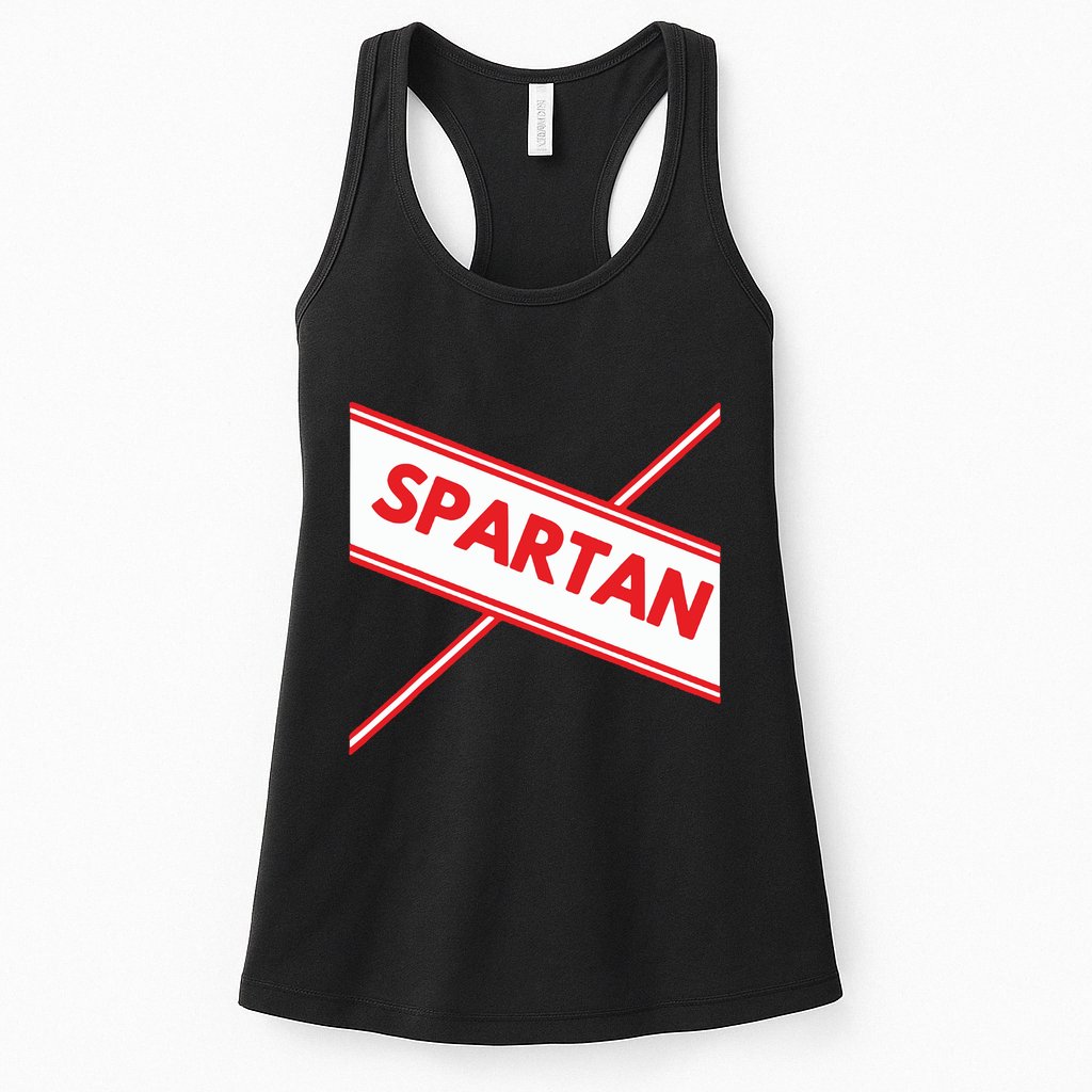 Spartan Cheerleader Easy Halloween Costume Womens Tank Top