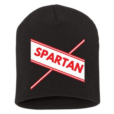 Spartan Cheerleader Easy Halloween Costume Short Acrylic Beanie