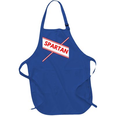 Spartan Cheerleader Easy Halloween Costume Design Full-Length Apron With Pockets