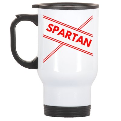 Spartan Cheerleader Easy Halloween Costume Design Stainless Steel Travel Mug