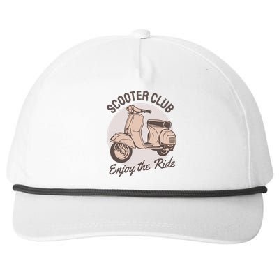 Scooter Club Enjoy The Ride Snapback Five-Panel Rope Hat