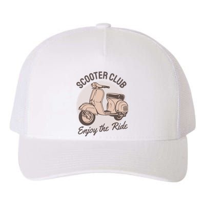 Scooter Club Enjoy The Ride Yupoong Adult 5-Panel Trucker Hat